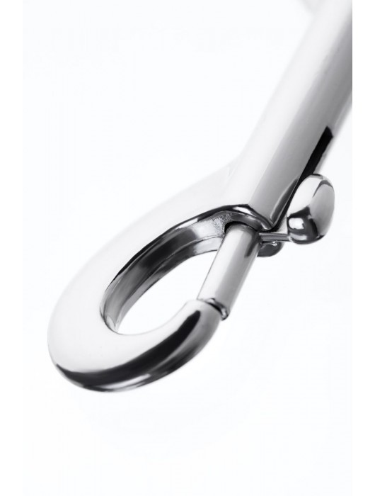 Серебристый двухсторонний карабин TOYFA Metal - ToyFa - купить с доставкой в Красногорске