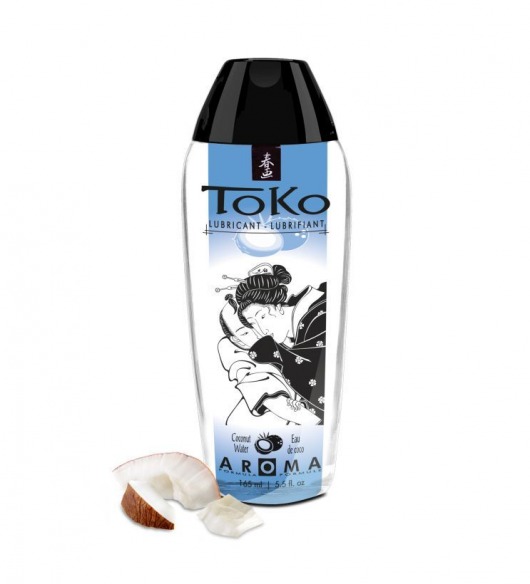 Интимный гель TOKO Cononut Water с ароматом кокоса - 165 мл. - Shunga - купить с доставкой в Красногорске