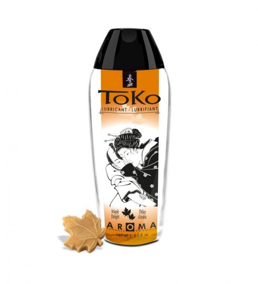 Интимный гель TOKO Maple Delight с ароматом кленового сиропа - 165 мл. - Shunga - купить с доставкой в Красногорске