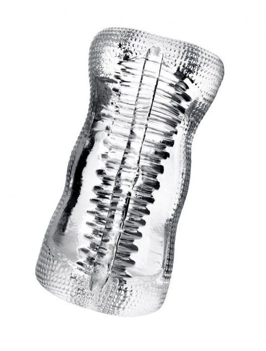 Прозрачный мастурбатор Lingam Asha - ToyFa - в Красногорске купить с доставкой