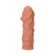 Телесная реалистичная насадка KOKOS Extreme Sleeve 11 с дополнительной стимуляцией - 12,7 см. - KOKOS - в Красногорске купить с доставкой