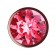 Пробка цвета розового золота с малиновым кристаллом Diamond Ruby Shine L - 8,3 см. - Lola Games - купить с доставкой в Красногорске
