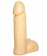 Пустотелый фаллоимитатор телесного цвета - 16,7 см. - Джага-Джага купить с доставкой в интернет-магазине Orgasmix в Красногорске Пустотелый фаллоимитатор телесного цвета - 16,7 см. - Джага-Джага