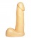 Пустотелый фаллоимитатор телесного цвета - 16,7 см. - Джага-Джага купить с доставкой в интернет-магазине Orgasmix в Красногорске Пустотелый фаллоимитатор телесного цвета - 16,7 см. - Джага-Джага