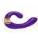 Фиолетовый гибкий вибростимулятор MIYO с двумя моторами - 18,5 см. - Shunga купить в Красногорске с доставкой в Orgasmix.ru Фиолетовый гибкий вибростимулятор MIYO с двумя моторами - 18,5 см. - Shunga