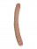 Двусторонний телесный фаллоимитатор REAL - 33 см. - Real