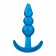 Голубой анальный плаг Beginners Beaded Plug - 9,5 см. - BlueLine в Красногорске Голубой анальный плаг Beginners Beaded Plug - 9,5 см. - BlueLine