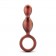 Коричневый анальный стимулятор Duo Loop Copper Anal Plug - 13,3 см. - Blush Novelties в Красногорске Коричневый анальный стимулятор Duo Loop Copper Anal Plug - 13,3 см. - Blush Novelties